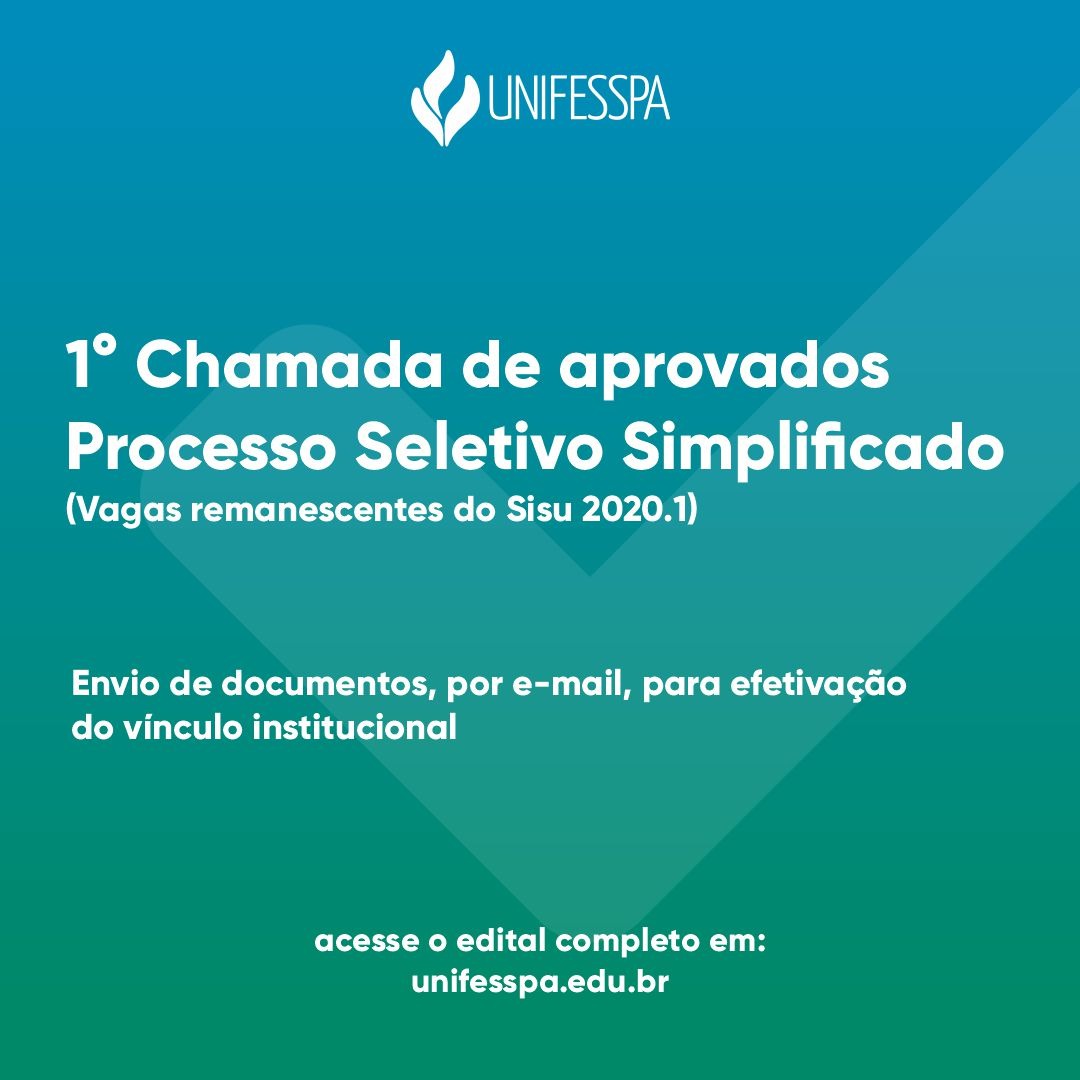 chamada pss 2020.1