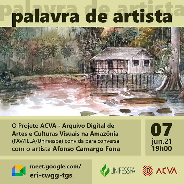 palavra de artista afonso camargo