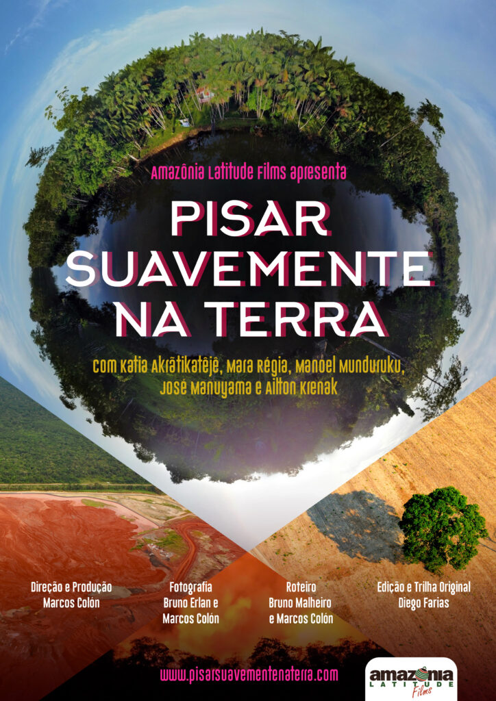 Cartaz Pisar suavemente na terra FInAL Port 724x1024