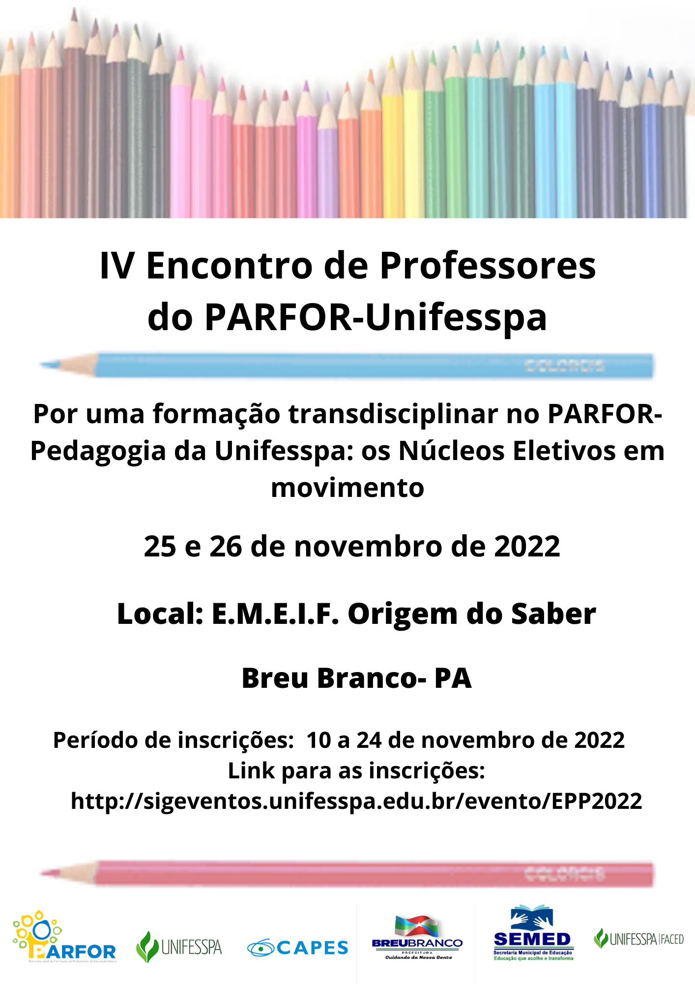 IV Encontro de Professores do PARFOR Unifesspa 00