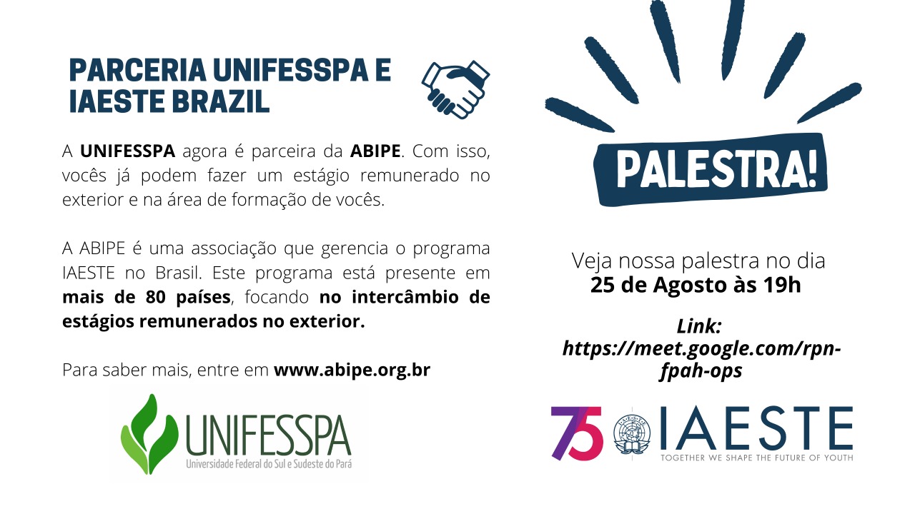 Parceria UNIFESSPA e ABIPE1