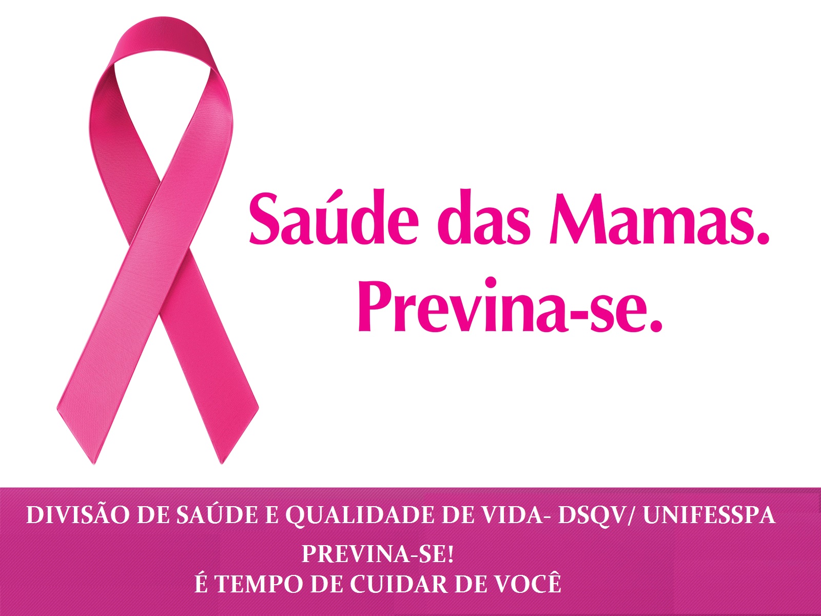 DSQV OUTUBRO ROSA